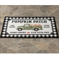 thumbnail image 2 of Natco Buffalo Plaid Accent Rug, Fall Pumpkin Truck, 20 x 30 in, Non Skid Mat for Kitchen or Room Decor for Autumn and Thanksgiving, 2 of 5