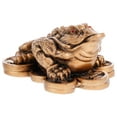 thumbnail image 3 of Masteelf 1pc Feng Shui Chinese Toad Adornment Resin Toad Decor Resin Toad Statue, 3 of 8