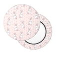 thumbnail image 2 of Daiia Rabbit Stool Covers Round,Round Bar Stool Covers Waterproof Bar Chair Covers Washable Stool Cushion Slipcover for 12-14 Inch Chair-12 inch, 2 of 7