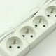 thumbnail image 5 of Regleta con interruptor de red de 2 m, 4 enchufes, cable alargador de 220 V, regleta de calidad con seguridad para niños, color blanco,, 5 of 5
