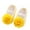 Yellow, variant on Otqutp Toddler Nonslip Shoes Soft Princess Shoes Baby Girls Boys Toddler Walking Shoes Soft Sole Flower Girls Dance Shoes