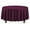 Plum, variant on Exquisite 12 Premium Modern Black Plastic 84" Round Party Tablecloths Waterproof