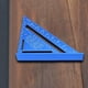 thumbnail image 4 of Triángulo multifuncional Regla Herramientas de medición Medidor de diseño Cuadrados de carpintería para proyectos de construcción Artistas aficionados 7 pulgadas Baoblaze regla triangular, 4 of 5