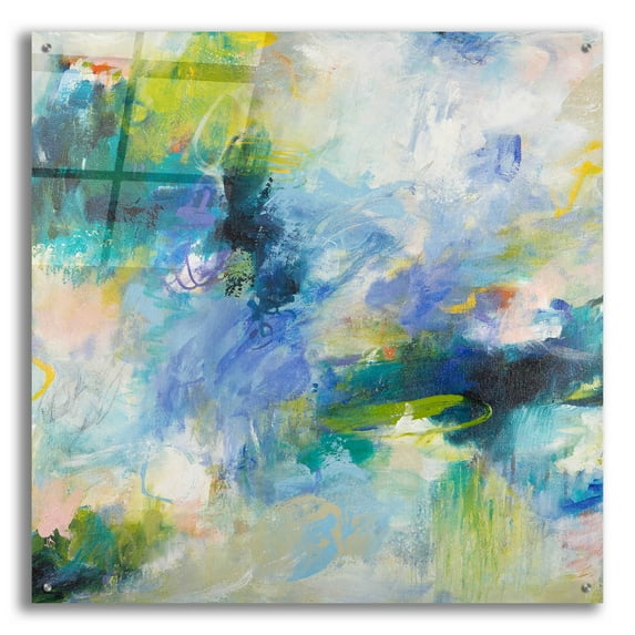 Epic Art 'Endless Summer Series No. 2' by Hilma Kowlman, Acrylic Glass Wall Art, 36"x36"