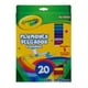 thumbnail image 1 of 20 Plumones Crayola Marcadores Delgados Lavables Super Tips AleJaz  VZ6RX, 1 of 1