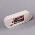 thumbnail image 4 of Lámpara de luz nocturna LED para dormitorio | Lámpara de noche cálida acrílica | Clasificación IP44 | Lámpara de mesa decorativa portátil | Funciona con pilas | Ambiente de brillo suave | Propuesta, 4 of 9