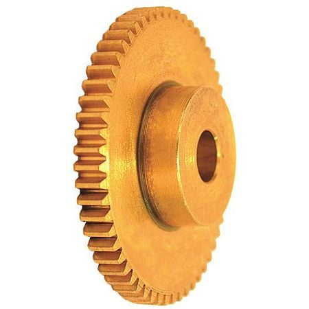 Boston Gear Y4896 Spur Gear, Brass, Inch, 48 Pitch, 0.250" Bore, 2.042" OD, 0.125" Face Width, 96 Teeth