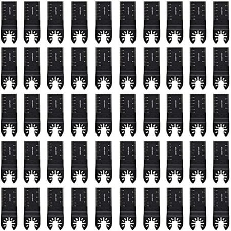 

50 Pcs Oscillating Tool Blades Universal Oscillating Saw Blades Wood Multitool Blades Quick Release Oscillating Tool