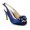 Navy, variant on Lunar Womens Sabrina Corsage Court Shoes