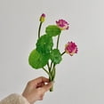 thumbnail image 4 of Yooshoverk Artificial Lotus, Realistic Flower Decor, Durable Vibrant, Easy Care, Home Display, 4 of 6