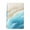 Blue, variant on Teal Ombre Ocean Kitchen Towels Set of 1, Summer Beach Coastal Waves Gradient Absorbent Dish Towels for Kitchen, Microfiber Hand Towel, Quick Drying Tea Towel for Cleaning Decorative Dishcloths