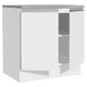 thumbnail image 5 of Mueble de cocina Madesa 2 puertas 80 cm Blanco G2480009GL, 5 of 9