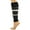 Black, variant on Sierra Socks Girls' Lambswool Striped Knee High Leg Warmers, Warm & Stylish for Winter, One Size