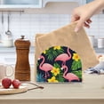 thumbnail image 2 of Yayeee Napkin Holder for Table Set of 2 Kitchen Paper Tissue Organization, Flamingo Pattern, 2 of 8