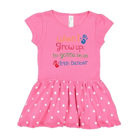 

Inktastic Irish Dancer Future Gift Toddler Girl Dress
