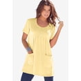 thumbnail image 3 of Roaman's Women's Plus Size Two Pocket Soft Knit Swing Tunic, 3 of 6
