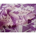 thumbnail image 5 of oneOone Silk Tabby Fabric Triangle Geometric Decor Fabric Printed BTY 42 Inches Wide, 5 of 5