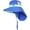 Royal Blue, variant on Kids Sun Hat Toddler Beach Play Hats Sun Protection Fishing Hat with Neck Flap UPF 50+ Wide Brim Boys Girls Ages 5-13