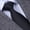 Black, variant on 3.15" Men's High-quality 100% Silk Tie Black dark checkered pattern Business Banquets 8CM Wide Silk Tie
