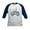 Navy/White, variant on CafePress - Video Game Controller With Bunny E Baseball Jersey - Kids Cotton Baseball Jersey, 3/4 Sleeve Shirt