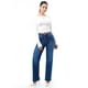 thumbnail image 1 of Jeans Straight Wide Leg /Juvenil, 3550 (Dark) azul 11, 1 of 3