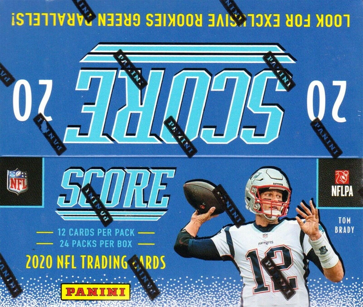 NFL Panini 2020 Score Football Trading Card RETAIL Box 24 Packs - Walmart.com - Walmart.com