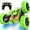 Green, variant on RC Car, Remote Control Car for Kids 6-12, 4WD Double-Sided 360° Flip Stunt Car, 2.4GHz, LED Lights, All-Terrain High Speed, Birthday & Christmas Gift