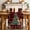 Green Peru DarkRed, variant on Christmas Deer Table Runner 72 Inches Long Farmhouse Dress Scarves, Winter Xmas Snowflakes Bow Tree Red Black Dining Tablerunner for Coffee Table/Kitchen Island/Party Décor, 13" x 72"