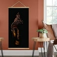 thumbnail image 2 of IDEA4WALL Hanging Poster NO Magnetic Wooden Framed, Religion Wall Art Home Wall Canvas Prints Decoration Ready to Hang, 2 of 4