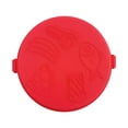 thumbnail image 3 of lingqin Microwave Grill Pan Cookware Fry Griddle Microwave Bacon Cooker Tray for Toastie Red, 3 of 9