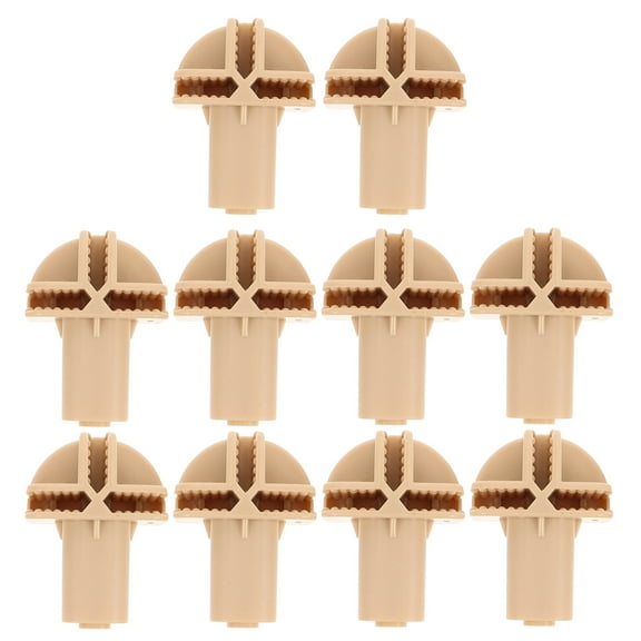UPGRATOR 10Pcs Plastic Connectors Grid Cube Storage Organizer for Homeowners and Pet Enclosures 5.2x4.0x2.7in