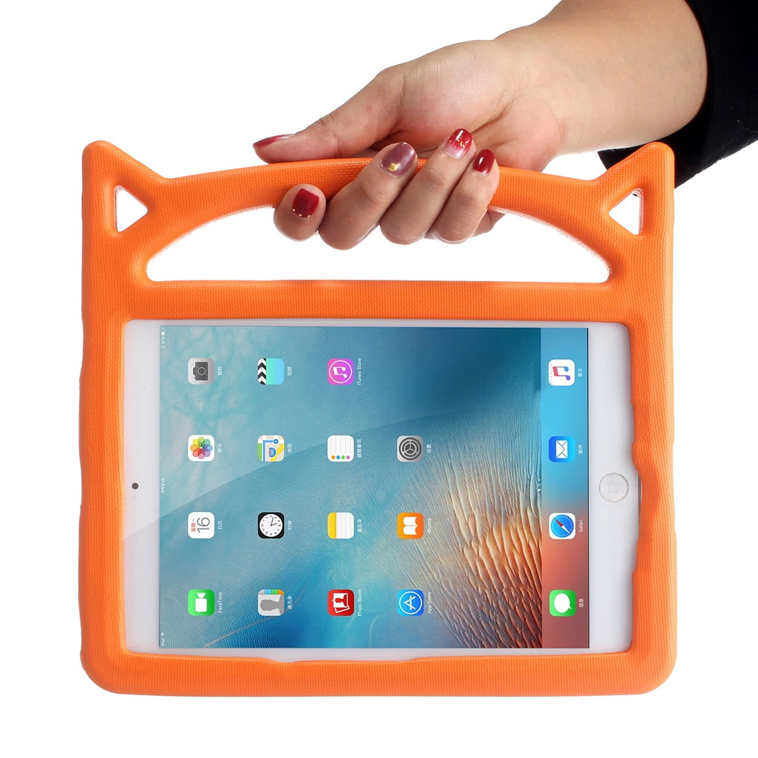 For ipad Mini 5 2019 Mini 4 7.9in Kids Safe EVA Rubber Handle Stand