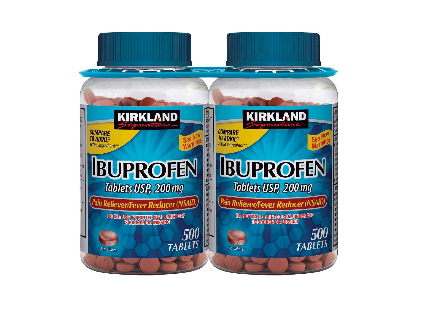 Kirkland Signature Ibuprofen 200 mg., 1,000 Tablets