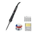 thumbnail image 1 of Electric Soldering Iron, Adjustable Temperature LCD Welding Tool, Ceramic Heater Soldering Iron Head Welding Repair Tools ,Efficiency Greater, 1 of 7