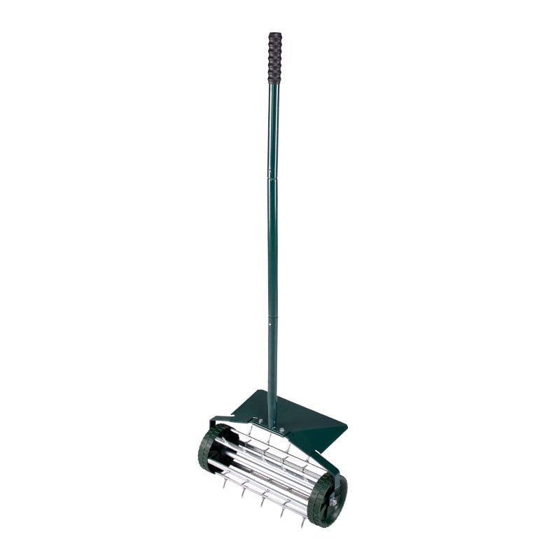 Galileo Garden Lawn Aerator with Fender Manual Roller ...