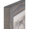 thumbnail image 3 of Rustic Solid Wood Square Collage Photo Frame 12x12 inch – Display Four (4) 4x6 inch Pictures with Mat for Wall Hanging - Grey, 3 of 7