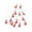 Red Snowman，4.9ft, variant on QISIWOLE 16.4ft Plastic Snowman Christmas String Lights