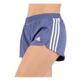 thumbnail image 3 of Short adidas Mujer Pacer 3 Azul Deportivo azul acero XS, 3 of 7