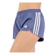 thumbnail image 3 of Short adidas Mujer Pacer 3 Azul Deportivo azul acero S, 3 of 7