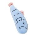 thumbnail image 2 of Byujiro Cute Giant Fish Pillow Toy Clearance! Soft And Cuddly Great For Kids And Adults Available In Two Sizes Ideal For Bedtime And Gifts Fish Pillows Decorative Fish Throw Pillows (L,Blue), 2 of 5