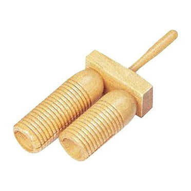 Rhythm Band RB702W Wood Agogo with Mallet
