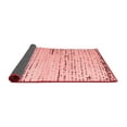 thumbnail image 2 of Ahgly Company Indoor Rectangle Solid Red Modern Area Rugs, 7' x 9', 2 of 4