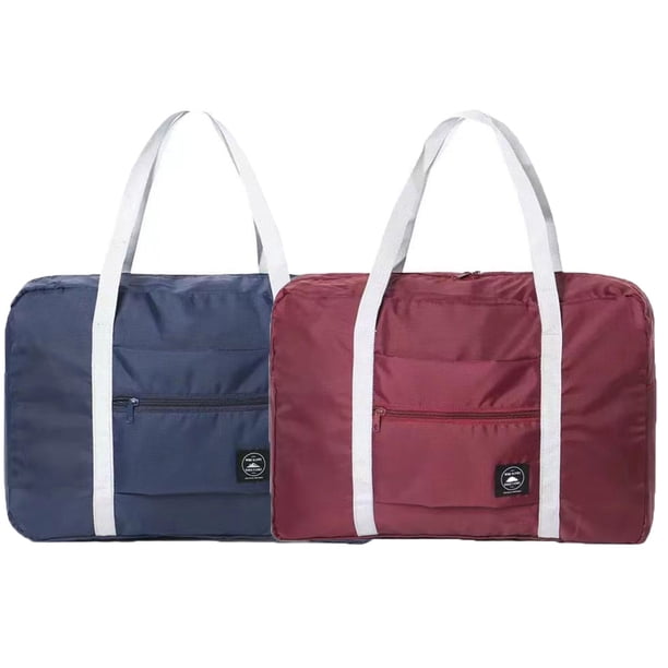 2 pack For Spirit Airlines Personal Item Bag 18x14x8 Foldable Travel