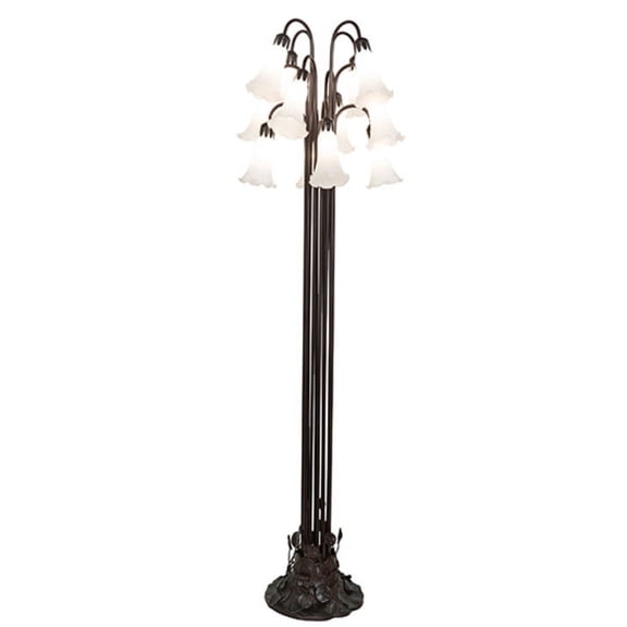 Meyda Tiffany 15889 12 Light 63" Tall Tree Floor Lamp - MultiColor