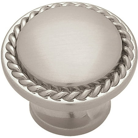 Brainerd #69356 1-1/8"NI Rope Edge Knob