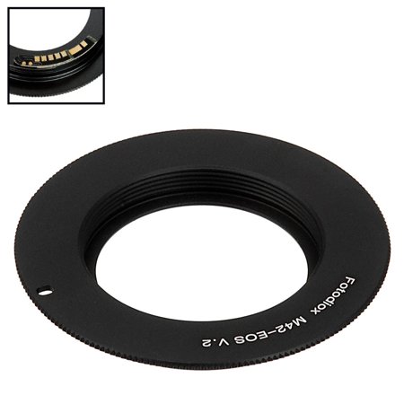 UPC: 0847372045808 | Fotodiox Lens Mount Adapter Compatible with M42 Type 2 Screw Mount SLR Lens to Canon EOS (EF  EF-S) Mount D/SLR Camera Body – with Gen10 Focus Confirmation Chip