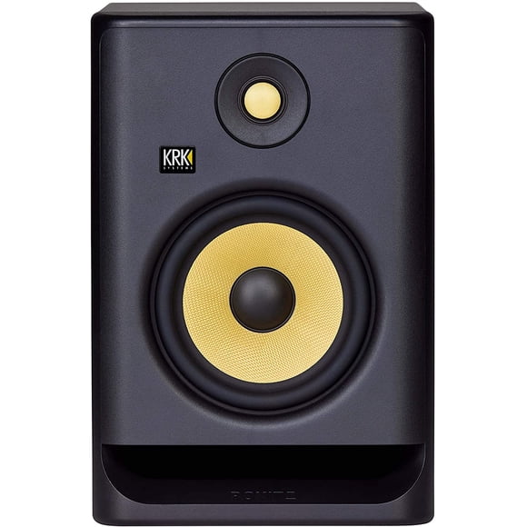 KRK RP7 Rokit G4 Professional Bi-Amp 7" Powered Studio Monitor, Black (RP7G4)