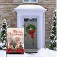thumbnail image 2 of Merry Christmas Garden Flags 12x18 Double Sided,Red Truck Dog Small Yard Flags Garden Outside Decor,Winter Decorations for Home Outdoor, 2 of 5