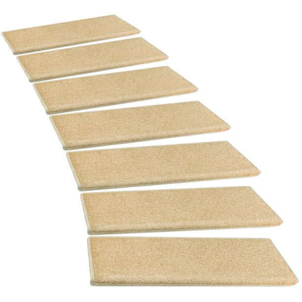 PURE ERA Bullnose Carpet Stair Treads Set of 12 Non Slip Self Adhesive ...