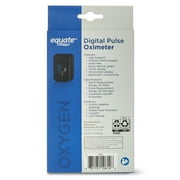 Equate Bluetooth Digital Pulse Oximeter with Heart Rate Monitor and SpO2 Measurement